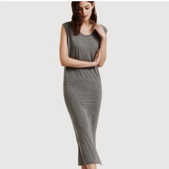 Kit and Ace Everywhere Maxi Dark Grey Dress Sz 10 - Picture 2 of 8